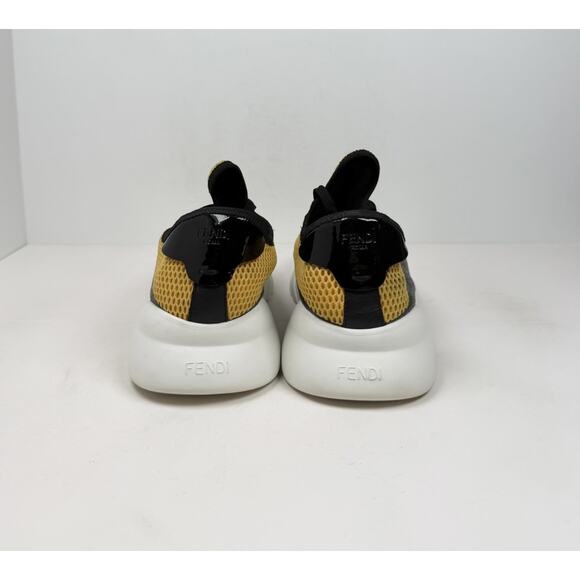 Size 9UK/10US - Fendi Monster Eyes Black Yellow Sneakers main image 8